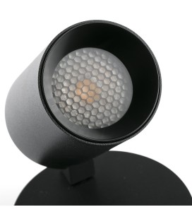 petite liseuse noir de chambre, éclairage à leds