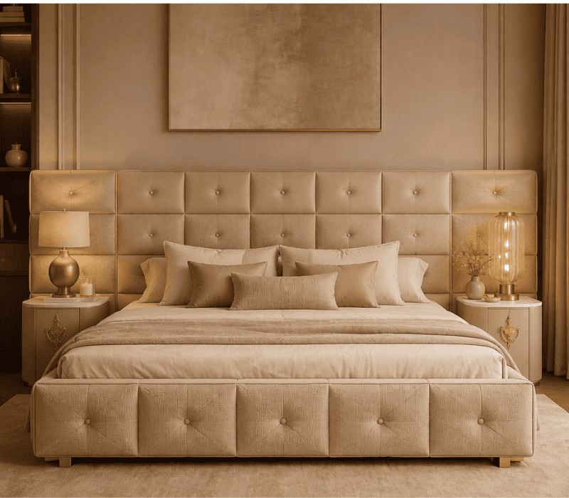 Lit luxe à  panneaux